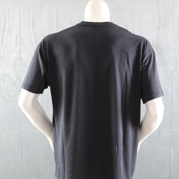 Vintage Graphic T-shir - Jack Daniel's Bottle Logo Novel Teez 1988- Men's Large - Picture 6 of 9